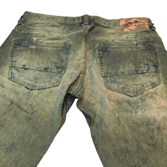 PRPS BARRACUDA RIPPED WASHED SHORT JEAN Size 32 Mens - Picture 5 of 8